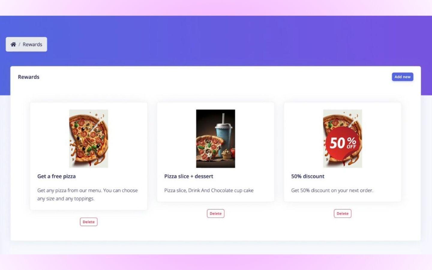 Narozeninové a výroční odměny