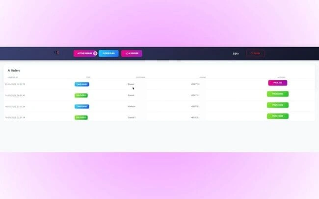 Direkte Küchenanbindung